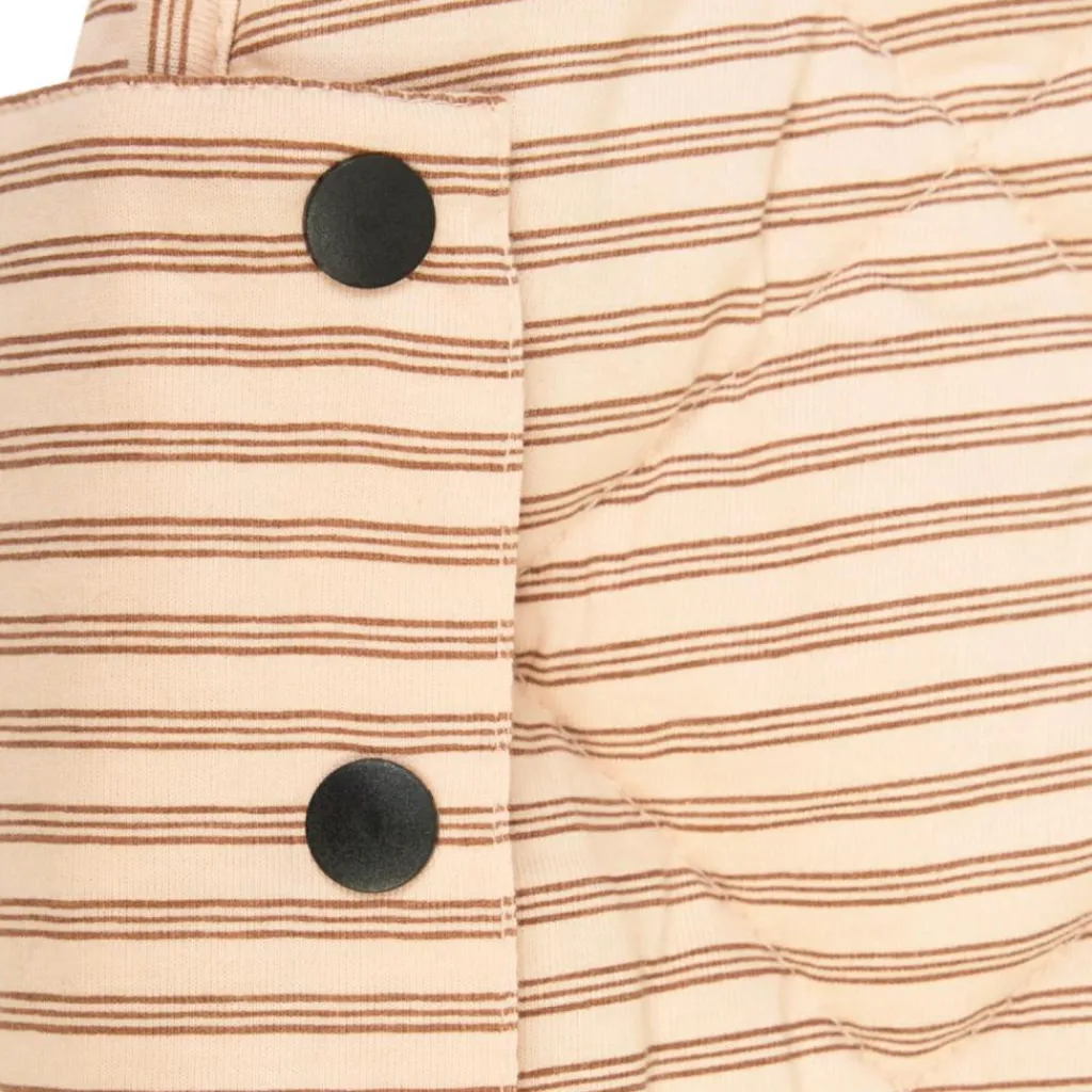 Discount Tapis de jeu 2 en 1 Noomad Organic Soft Stripes Brown Tapis De Jeu