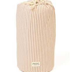 Discount Tapis de jeu 2 en 1 Noomad Organic Soft Stripes Brown Tapis De Jeu