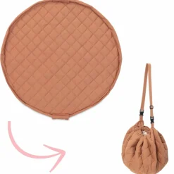 Hot Tapis de jeu 2 en 1 Noomad Organic Soft Tawny Brown Tapis De Jeu