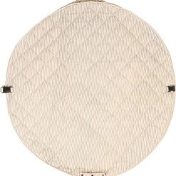 Clearance Tapis de jeu 2 en 1 Noomad Organic Soft Stripes Blue Tapis De Jeu