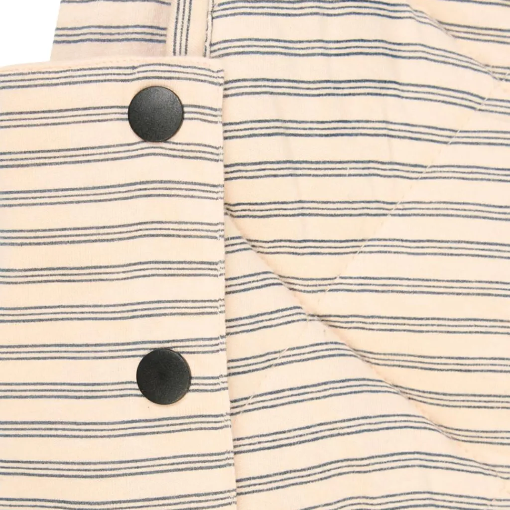 Clearance Tapis de jeu 2 en 1 Noomad Organic Soft Stripes Blue Tapis De Jeu