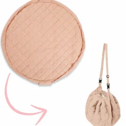 Play&Go Tapis de jeu 2 en 1 Noomad Organic Soft Fleuri