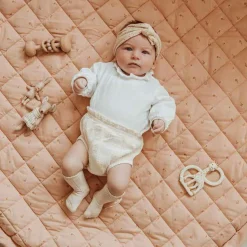 Play&Go Tapis de jeu 2 en 1 Noomad Organic Soft Fleuri