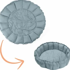 Tapis de jeu 3 en 1 Organic Coco Bleu Tapis De Jeu