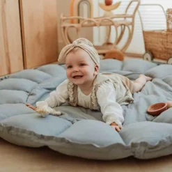 Tapis de jeu 3 en 1 Organic Coco Bleu Tapis De Jeu