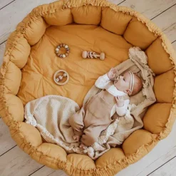 Clearance Tapis de jeu 3 en 1 Organic Coco Moutarde Tapis De Jeu