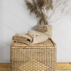 Nattiot Tapis de jeu baby relax mat Anna caramel M (100 x 140 cm)