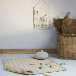 Nattiot Tapis de jeu baby relax mat Anna caramel S (87 x 100 cm)