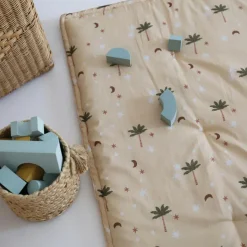 Nattiot Tapis de jeu carré Jaipury (100 x 100 cm)