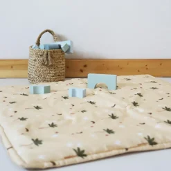 Nattiot Tapis de jeu carré Jaipury (100 x 100 cm)