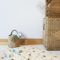 Nattiot Tapis de jeu carré Jaipury (100 x 100 cm)