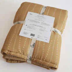 Nattiot Tapis de jeu carré Nepo Caramel (100 x 100 cm)