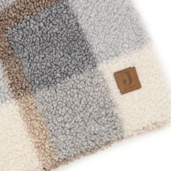 Jollein Tapis de jeu Check Boucle (100 x 100 cm)