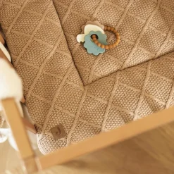 Jollein Tapis de jeu Check Knit Biscuit (75 x 95 cm)