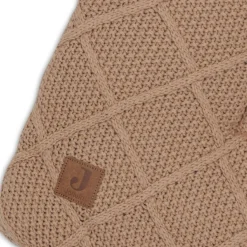 Jollein Tapis de jeu Check Knit Biscuit (75 x 95 cm)