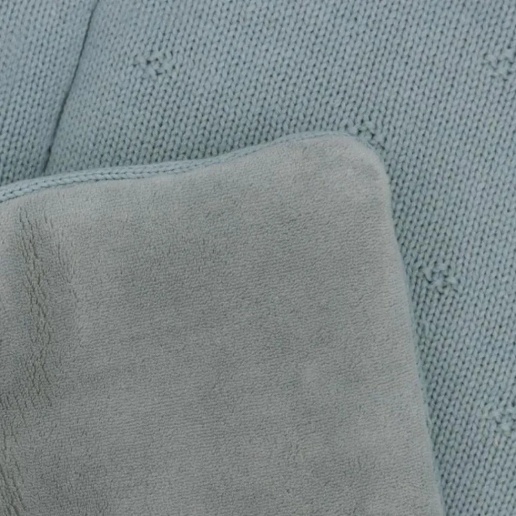 Tapis de jeu Cosy Knit Sea Green (75 x 95 cm) Tapis De Jeu