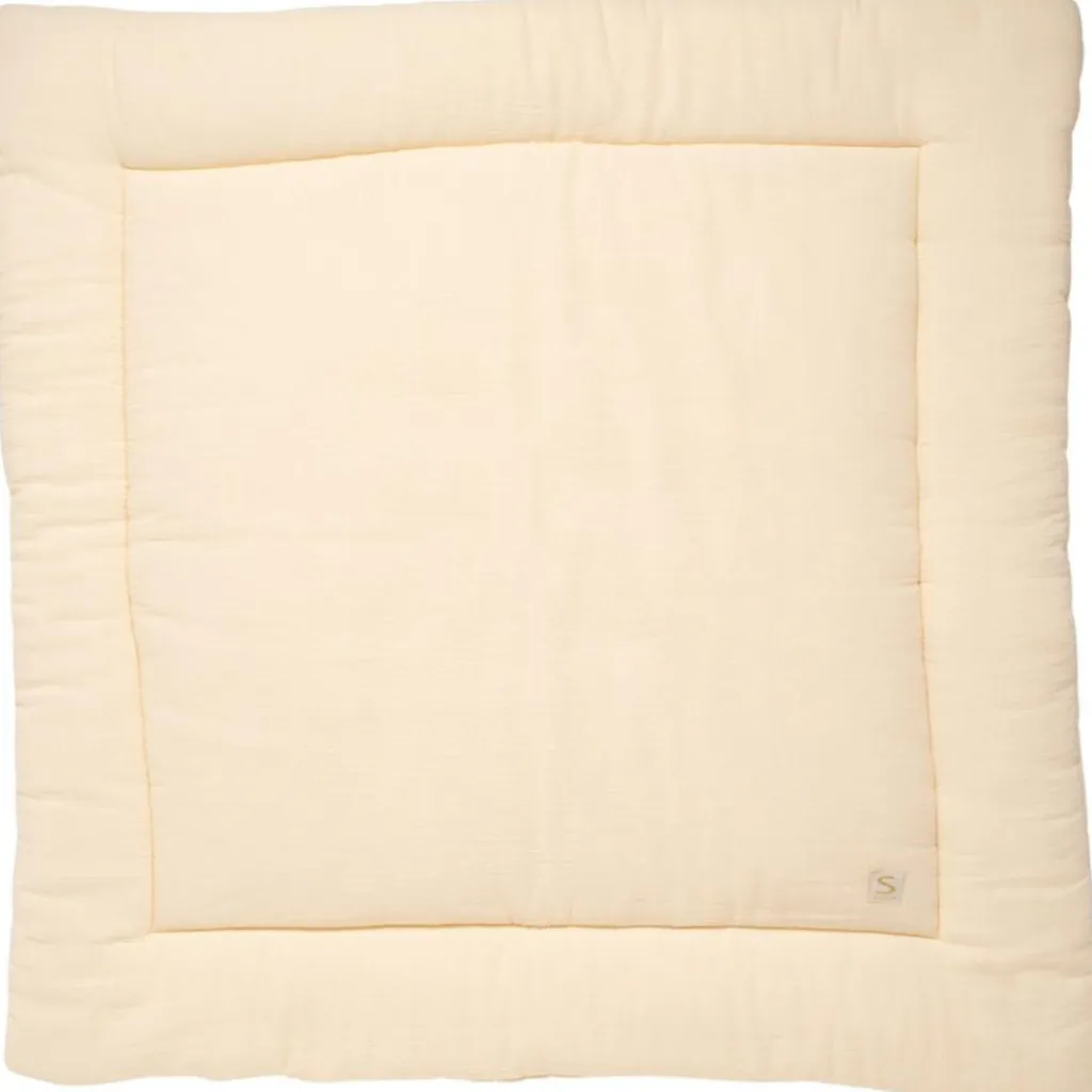 Best Tapis de jeu en gaze de coton Vanille (100 x 100 cm) Tapis De Jeu
