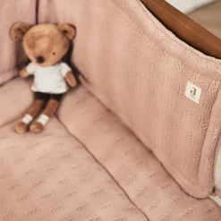 Jollein Tapis de jeu Grain Knit Wild Rose (75 x 95 cm)