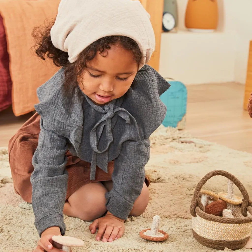 Lorena Canals Tapis de jeu lavable Mushroom Forest (120 x 160 cm)