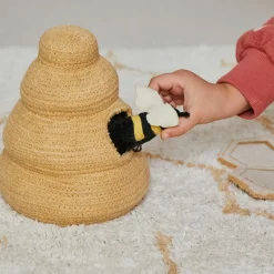 Lorena Canals Tapis de jeu lavable Pollinisation (90 x 130 cm)