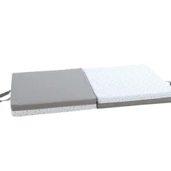 Candide Tapis de jeu pliable 3 en 1 gris étoile