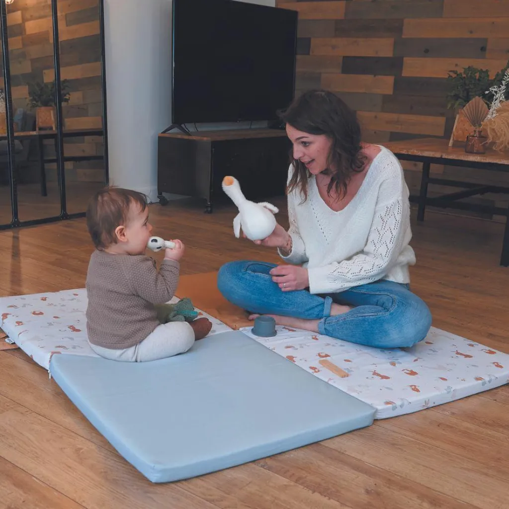 Tinéo Tapis de jeu pliable Little Farmer (120 x 120 cm)