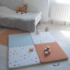 Tinéo Tapis de jeu pliable Little Farmer (120 x 120 cm)