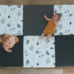 Candide Tapis de jeu pliable XL multifonctions Black & white experience