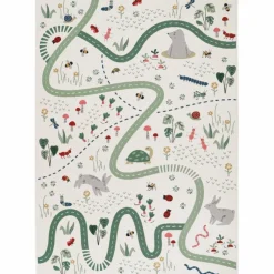 Nattiot Tapis de jeu rectangulaire Garden Life (123 x 180 cm)