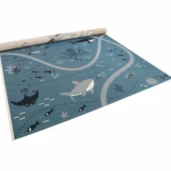 Hot Tapis de jeu rectangulaire Deep Blue (123 x 180 cm) Tapis