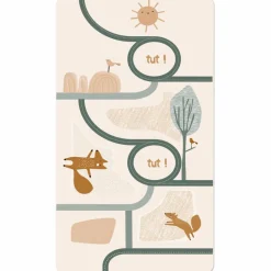 Charlie et Suzie Tapis de jeu Route Edgar le renard