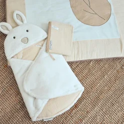 Doudou et Compagnie Tapis de jeu Tapidou Happy Wild (100 x 100 cm)