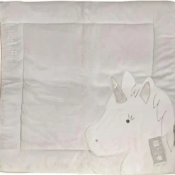 Hot Tapis de jeu Tapidou Ma jolie licorne argent (100 x 100 cm) Tapis De Jeu