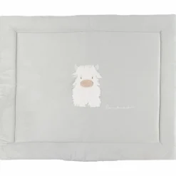 Noukie's Tapis de parc réversible gaze de coton bio Fluffy (75 x 95 cm)