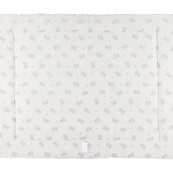 Noukie's Tapis de parc réversible gaze de coton bio Fluffy (75 x 95 cm)