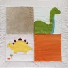 Little Big Friends Tapis de parc réversible Les Amis Dinos