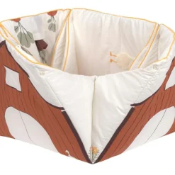 Lässig Tapis d´éveil 2 en 1 en coton bio Tiny Farmer (120 x 120 cm)