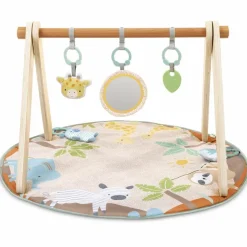 Sale Tapis d'éveil avec arche en bois Tanner Tapis D'Éveil