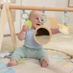 Sale Tapis d'éveil avec arche en bois Tanner Tapis D'Éveil