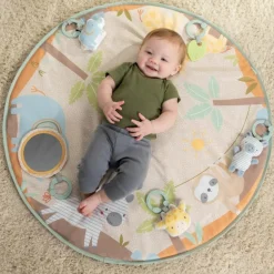 Sale Tapis d'éveil avec arche en bois Tanner Tapis D'Éveil