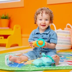 Bright Starts Tapis d'éveil et d'activités Jungle Vert