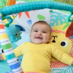 Bright Starts Tapis d'éveil et d'activités Jungle Vert