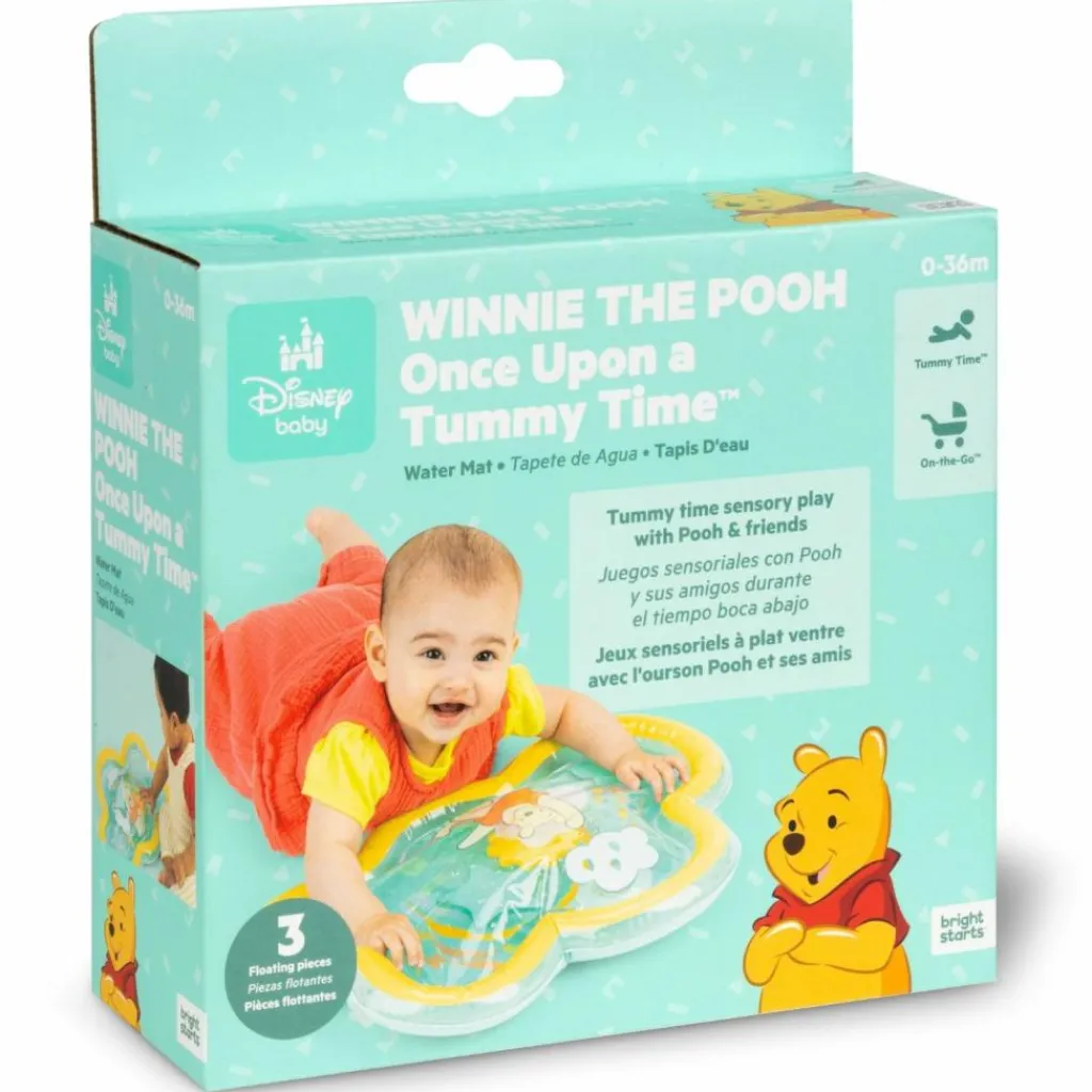 Bright Starts Tapis d'éveil et matelas à eau Winnie l'Ourson