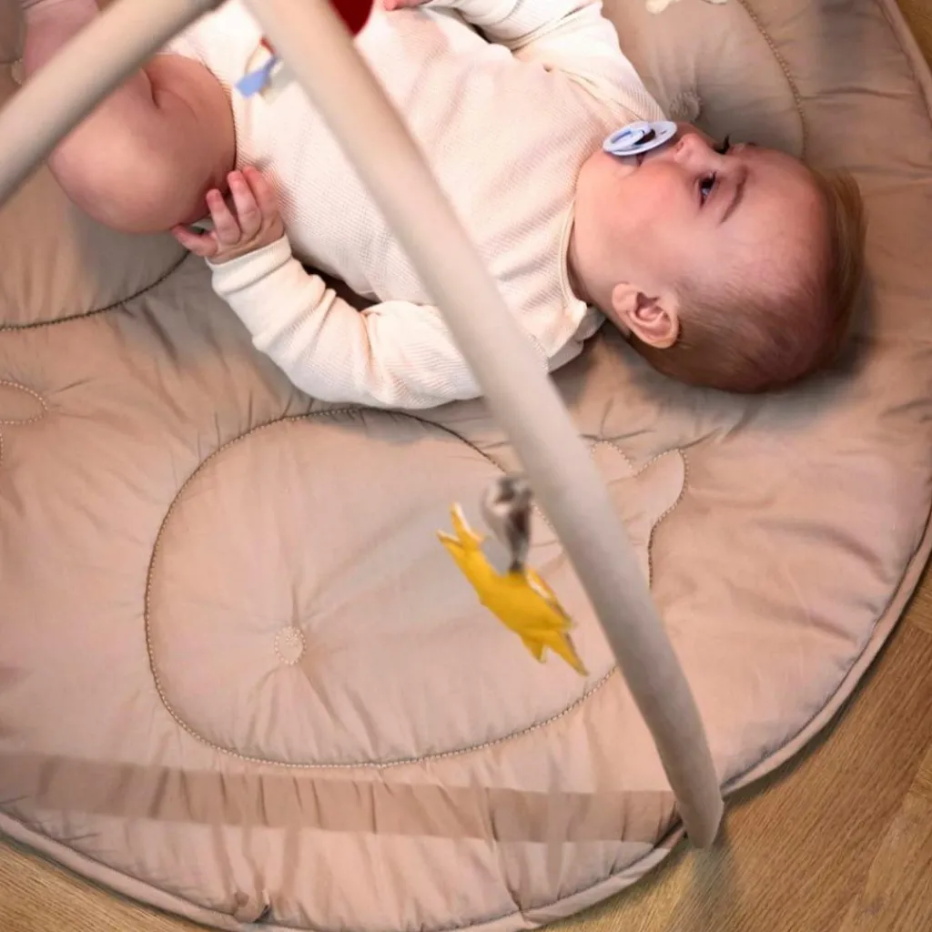 Outlet Tapis d'éveil Fjord avec arche Beige Tapis D'Éveil