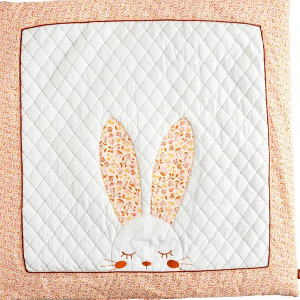 Hot Tapis d'éveil lapin Esmée (100 x 100 cm) Tapis De Jeu