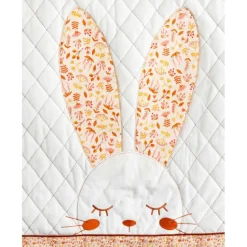 Hot Tapis d'éveil lapin Esmée (100 x 100 cm) Tapis De Jeu