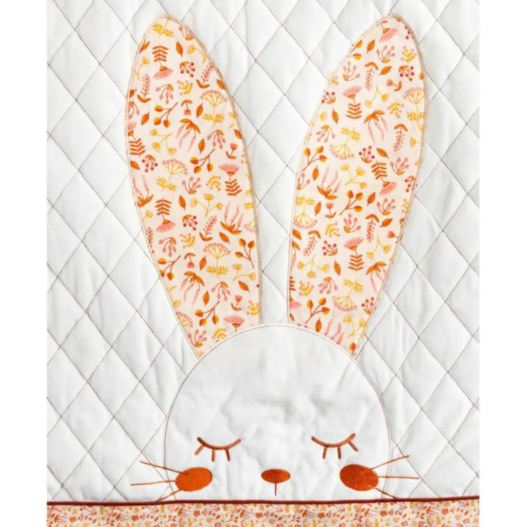 Hot Tapis d'éveil lapin Esmée (100 x 100 cm) Tapis De Jeu