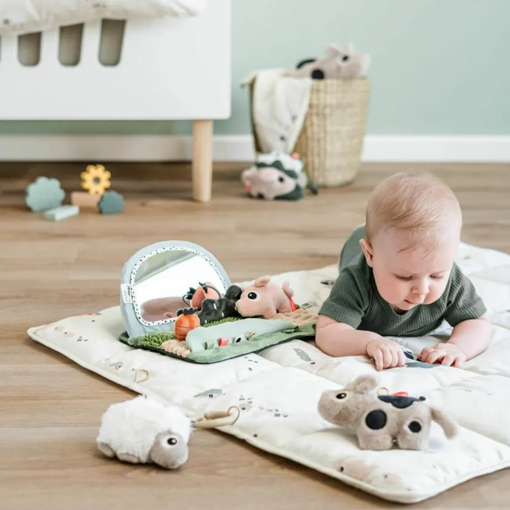 New Tapis d'éveil Tiny farm Sable Tapis D'Éveil