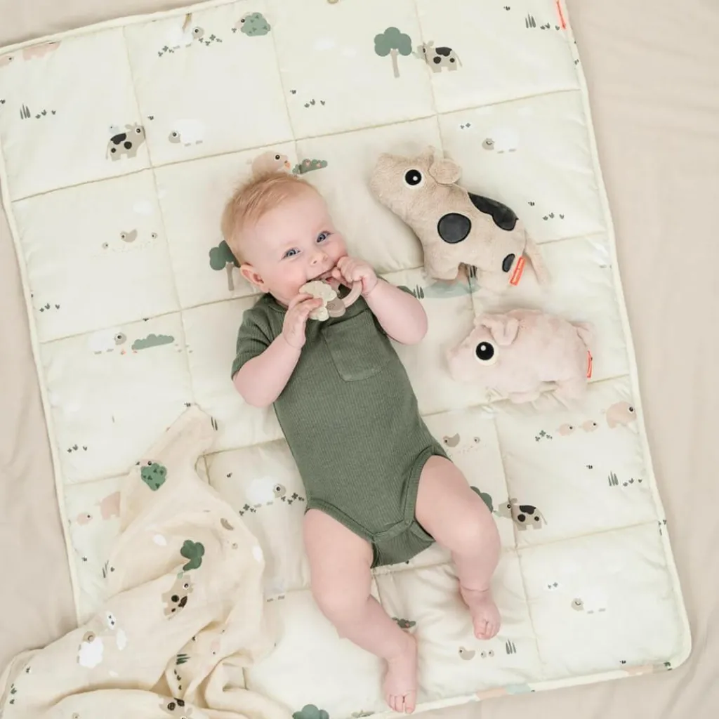 New Tapis d'éveil Tiny farm Sable Tapis D'Éveil