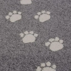 Online Tapis Empreintes gris foncé (80 x 150 cm) Tapis